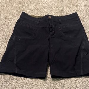 Athleta Black Casual Bermuda Shorts